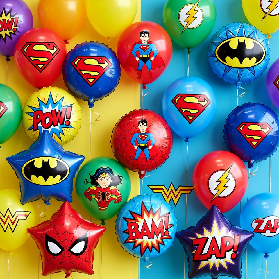 Superhero Theme Decoration