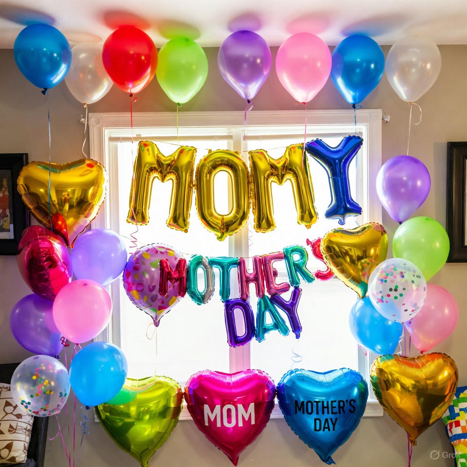 Mothers Day Balloon Ring Decorations - Image 2