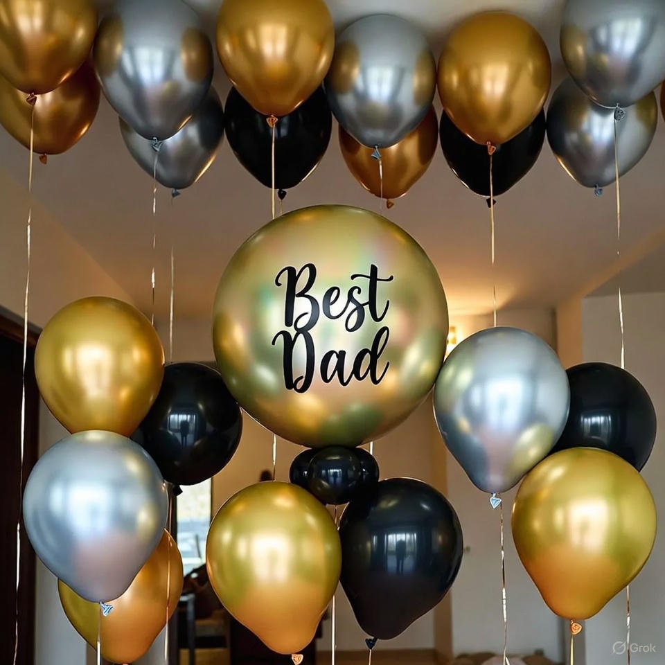 Best Dad Balloon Decoration