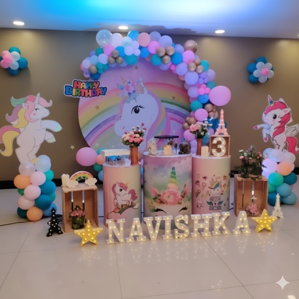 Unicorn Balloon Decor