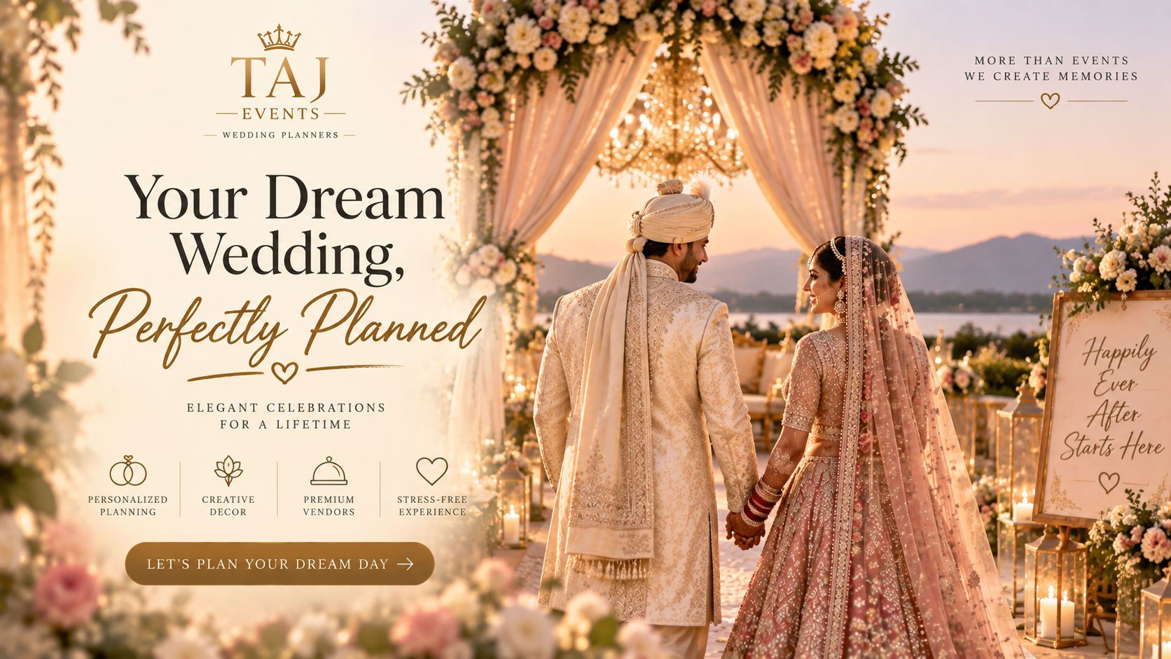 Your Dream Wedding, Perfectly Planned