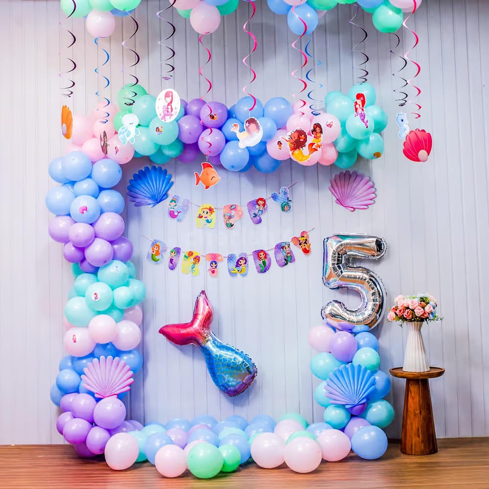 A Whirl Of Pastels For Birthday Party