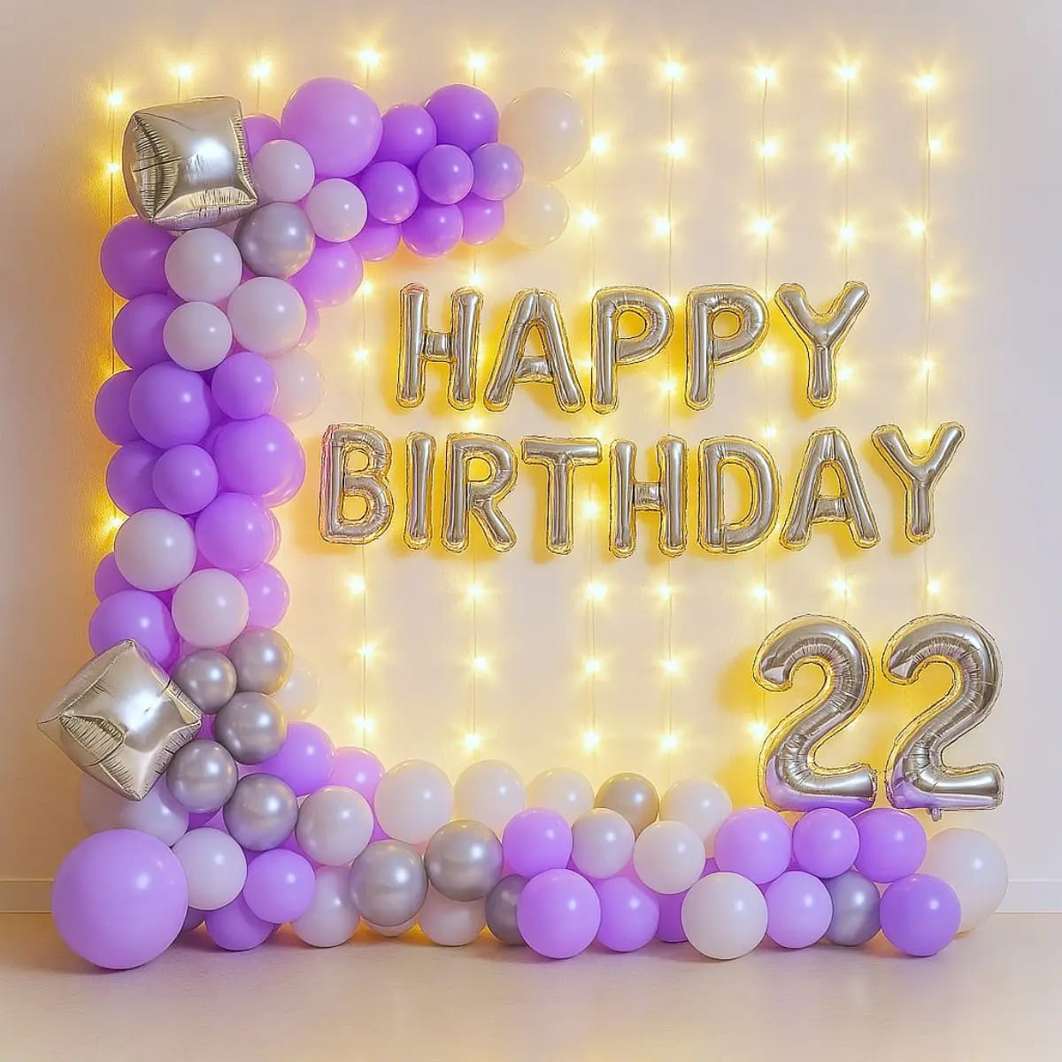 Birthday Balloon Wall Decor