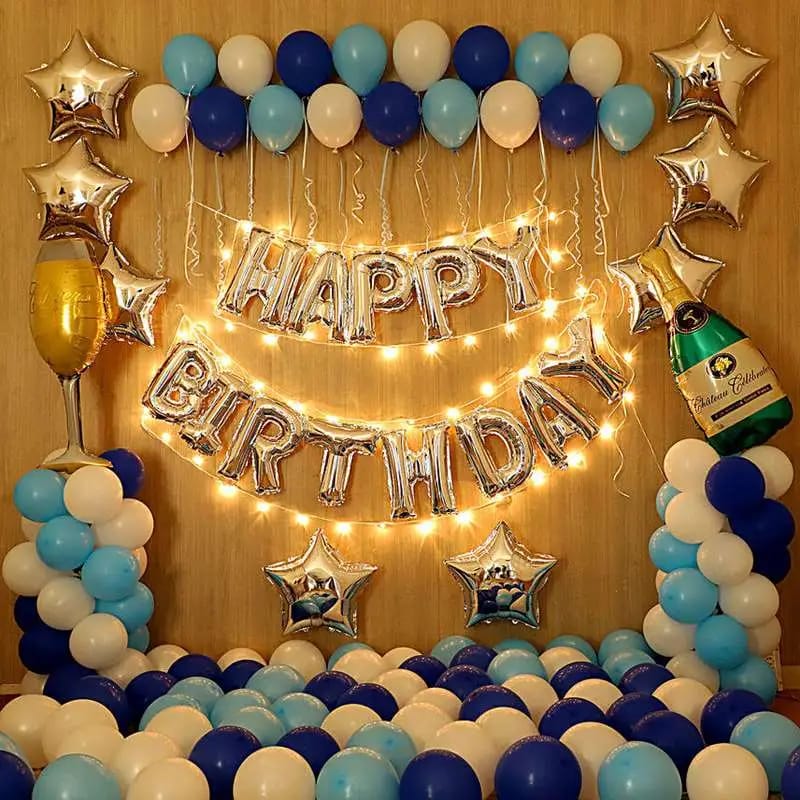 Simple Birthday Wall Decor