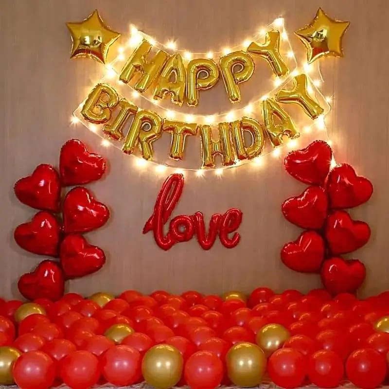 Red Balloon Wall Decor