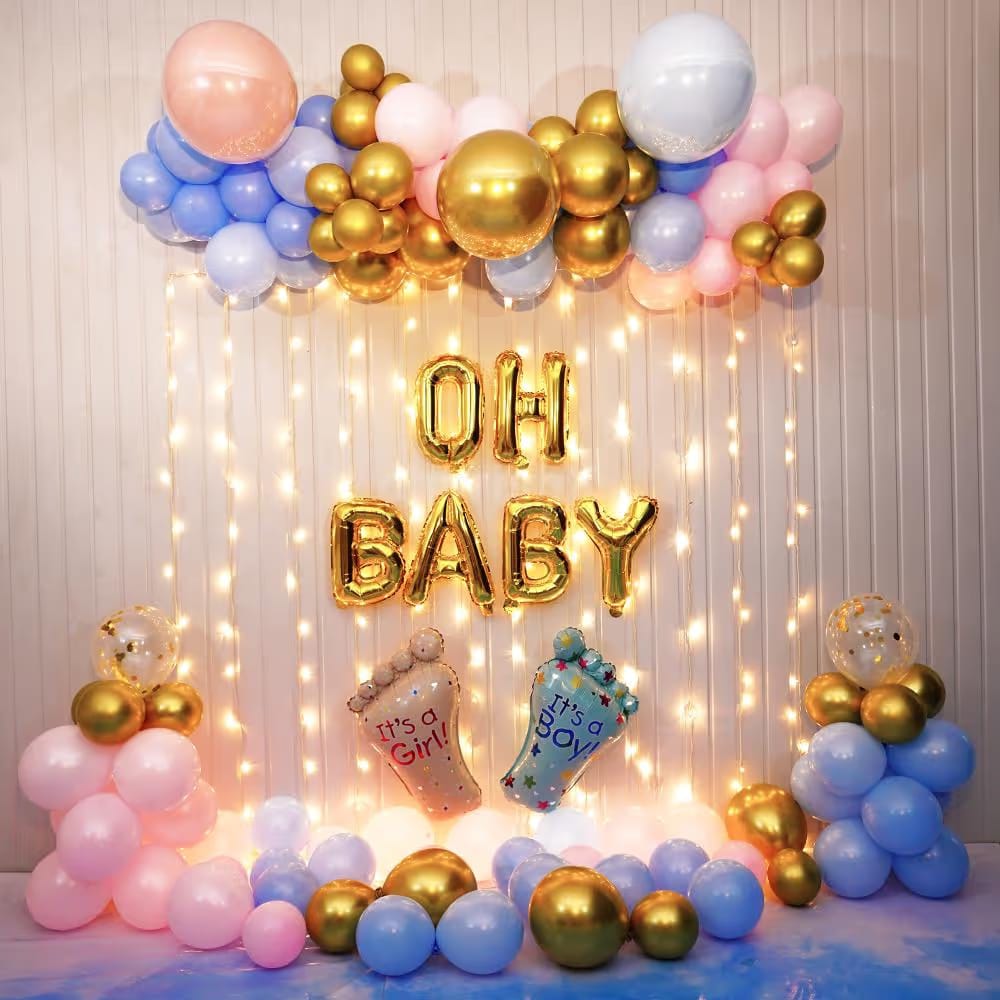 Gilded Whispers: A Budget- Friendly Baby Shower