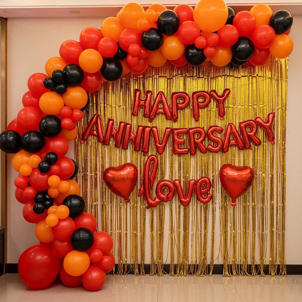 Romantic Anniversary Celebration Decor