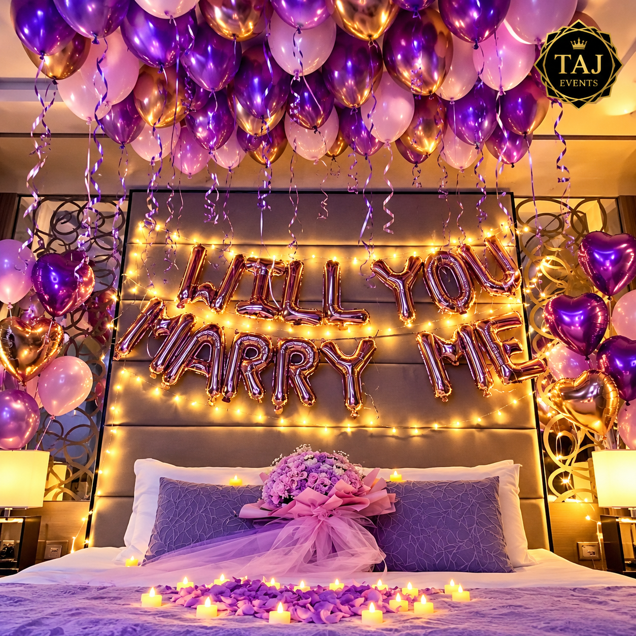 Marriage Proposal Decoration