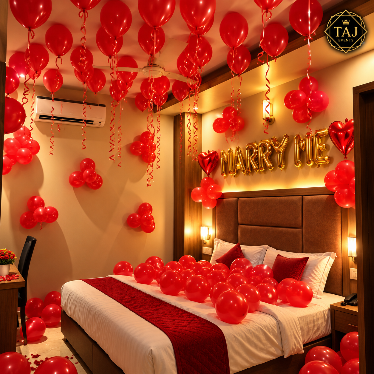 Surprise Proposal Room Setup