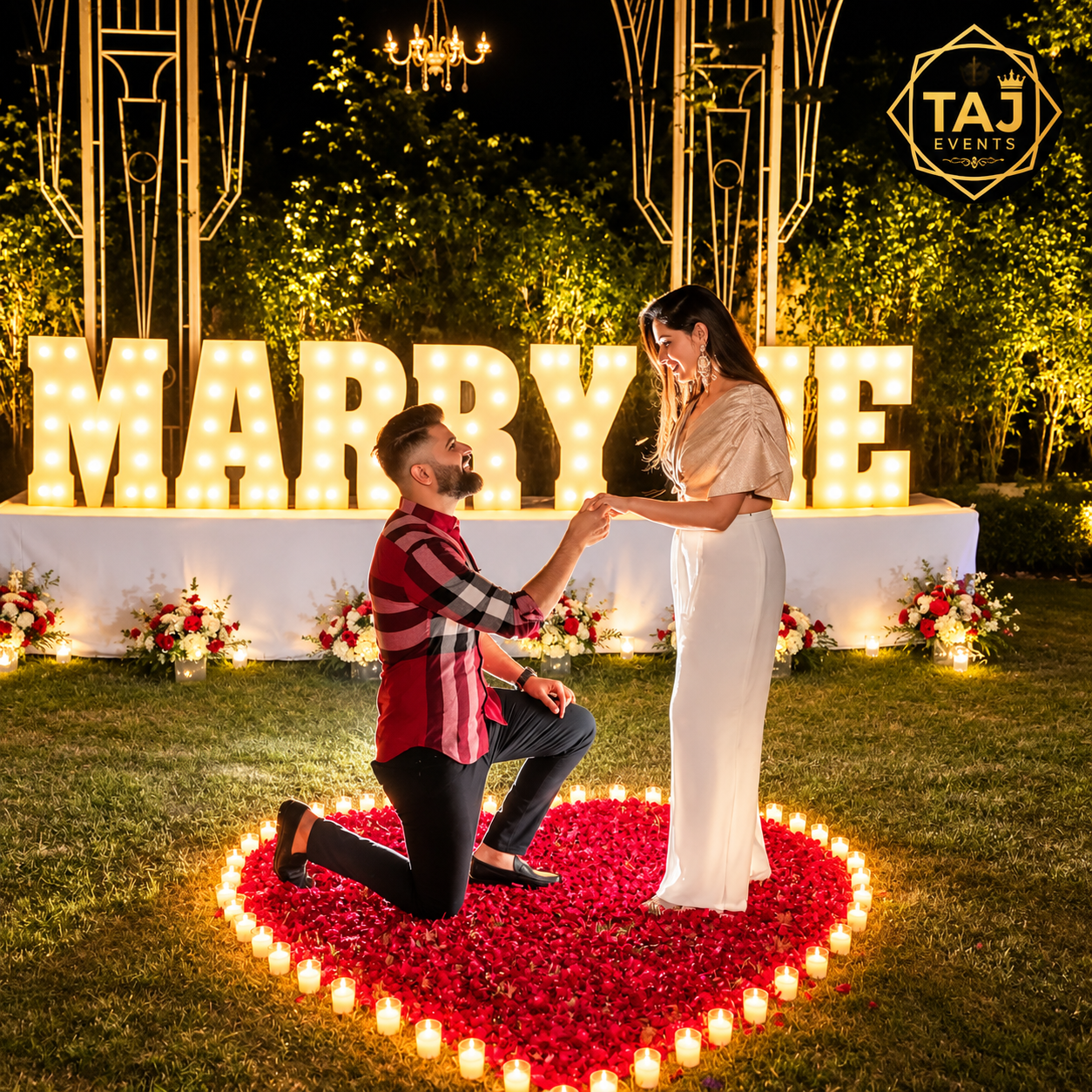 Marry Me Surprise Decoration