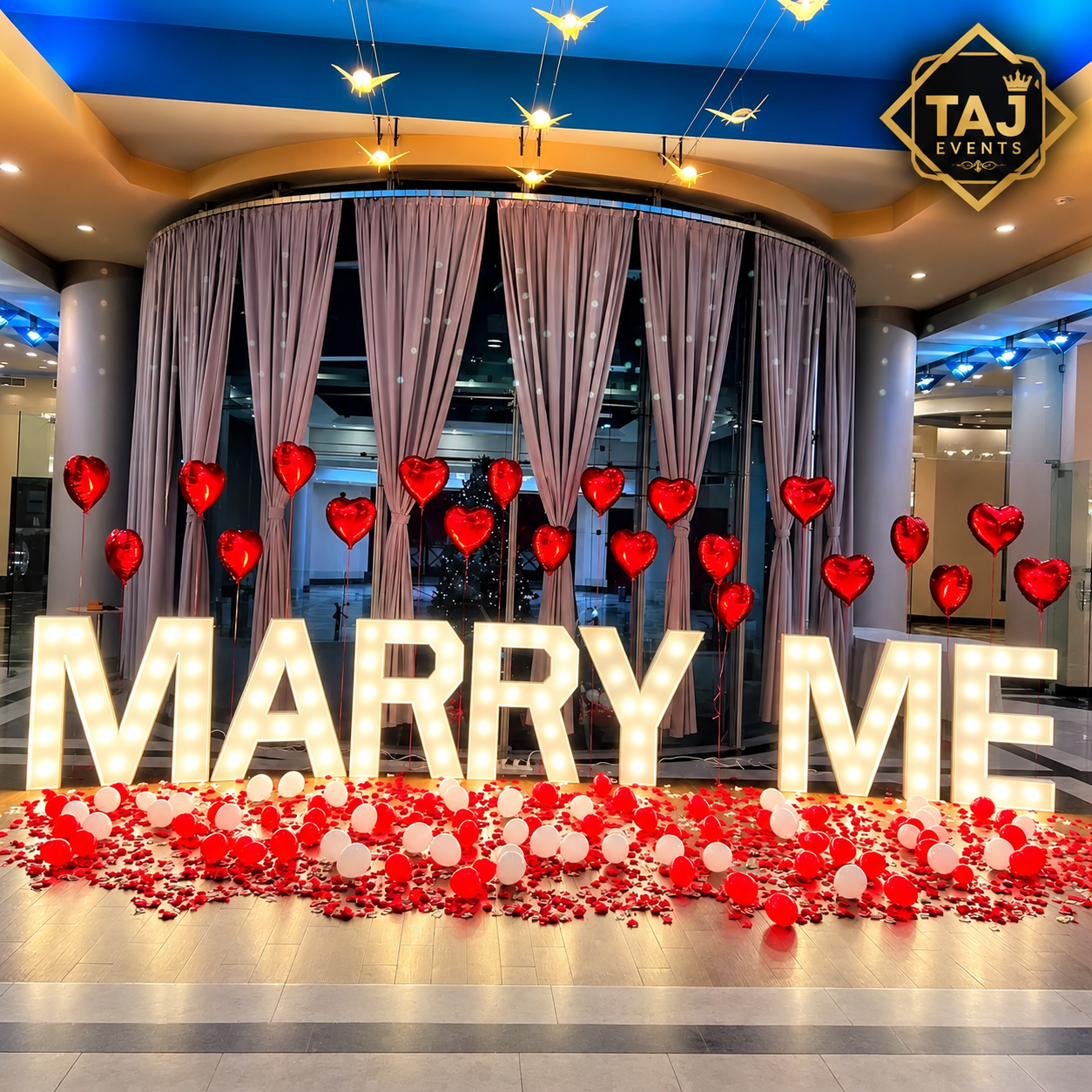 Wedding Proposal Setup