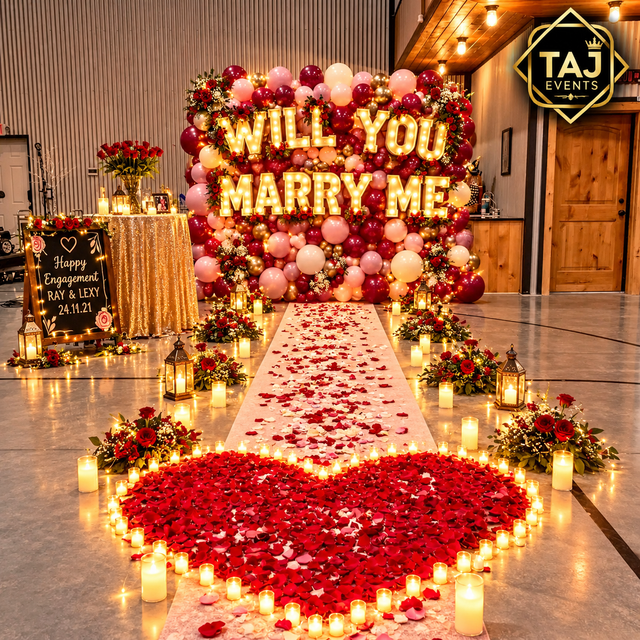 Proposal Balloon Wall