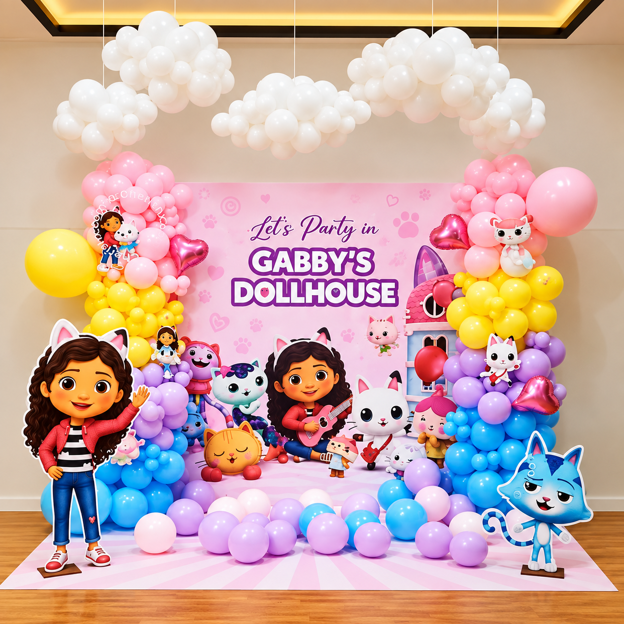 Gabby's Dollhouse Themed Decor