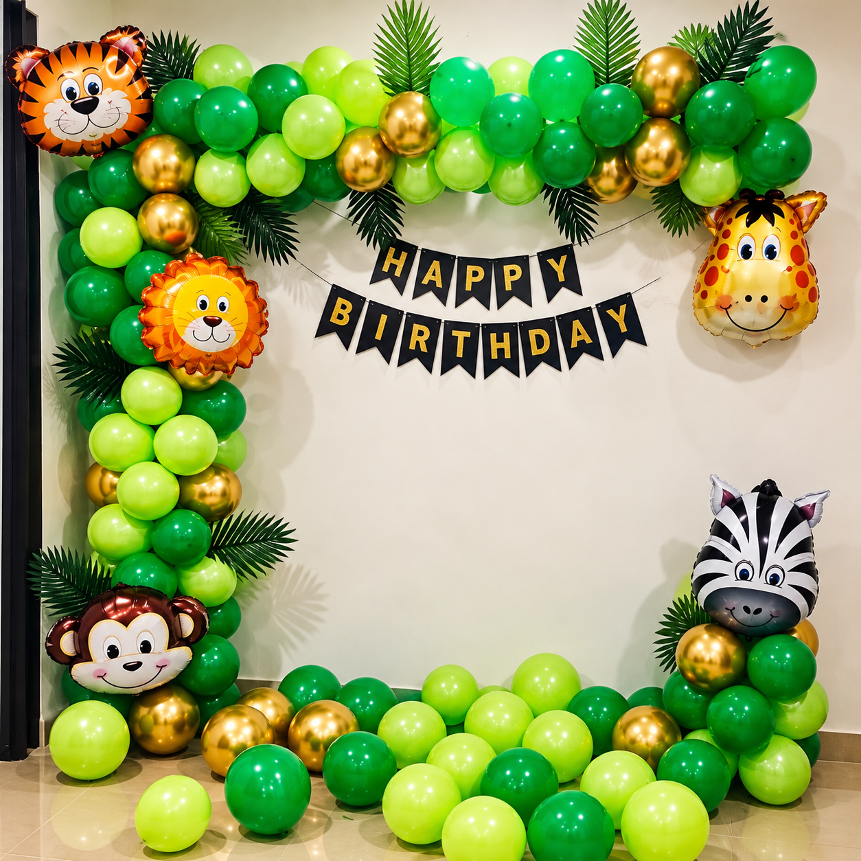 Wild Forest Theme Birthday Decor