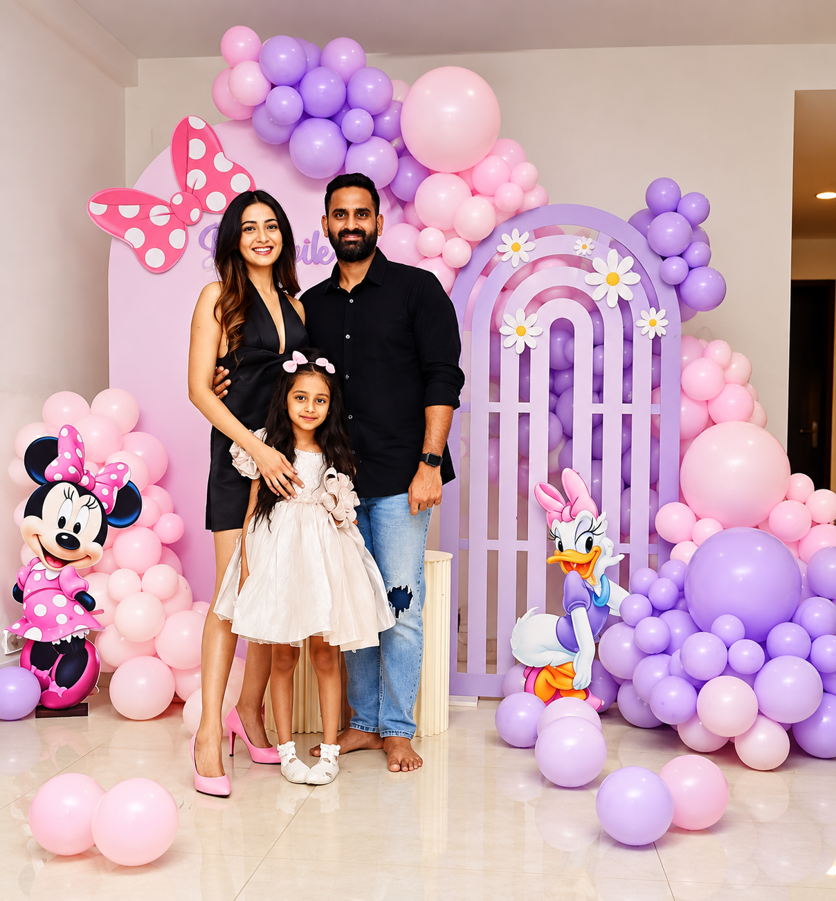 Minnie Mouse Themed Birthday Party