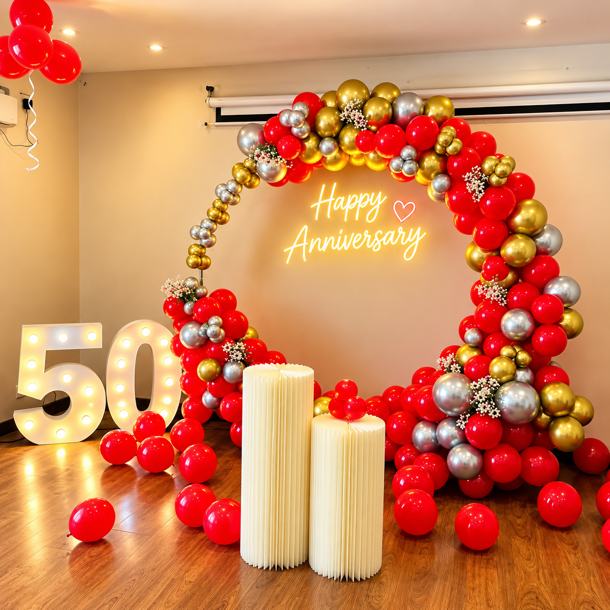50th Premium Anniversary Decoration