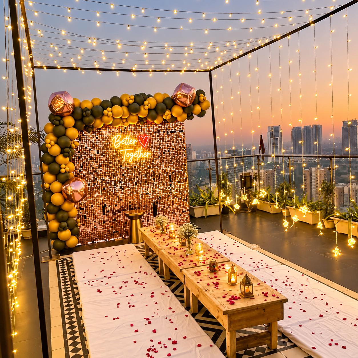 Better Together Terrace Decoration