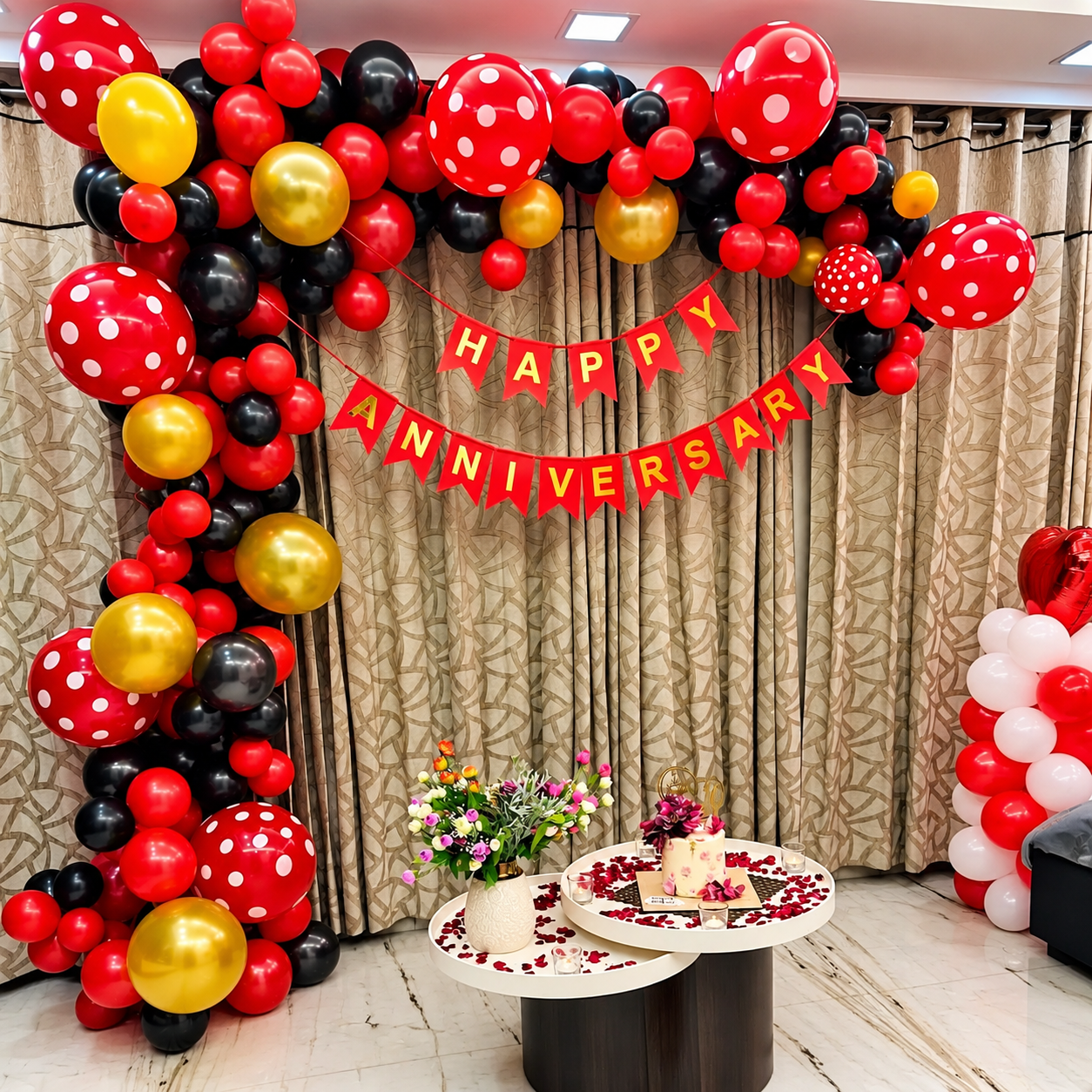 Anniversary Balloon Arch