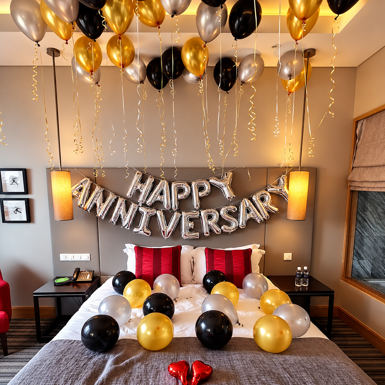 Simple Anniversary Decor