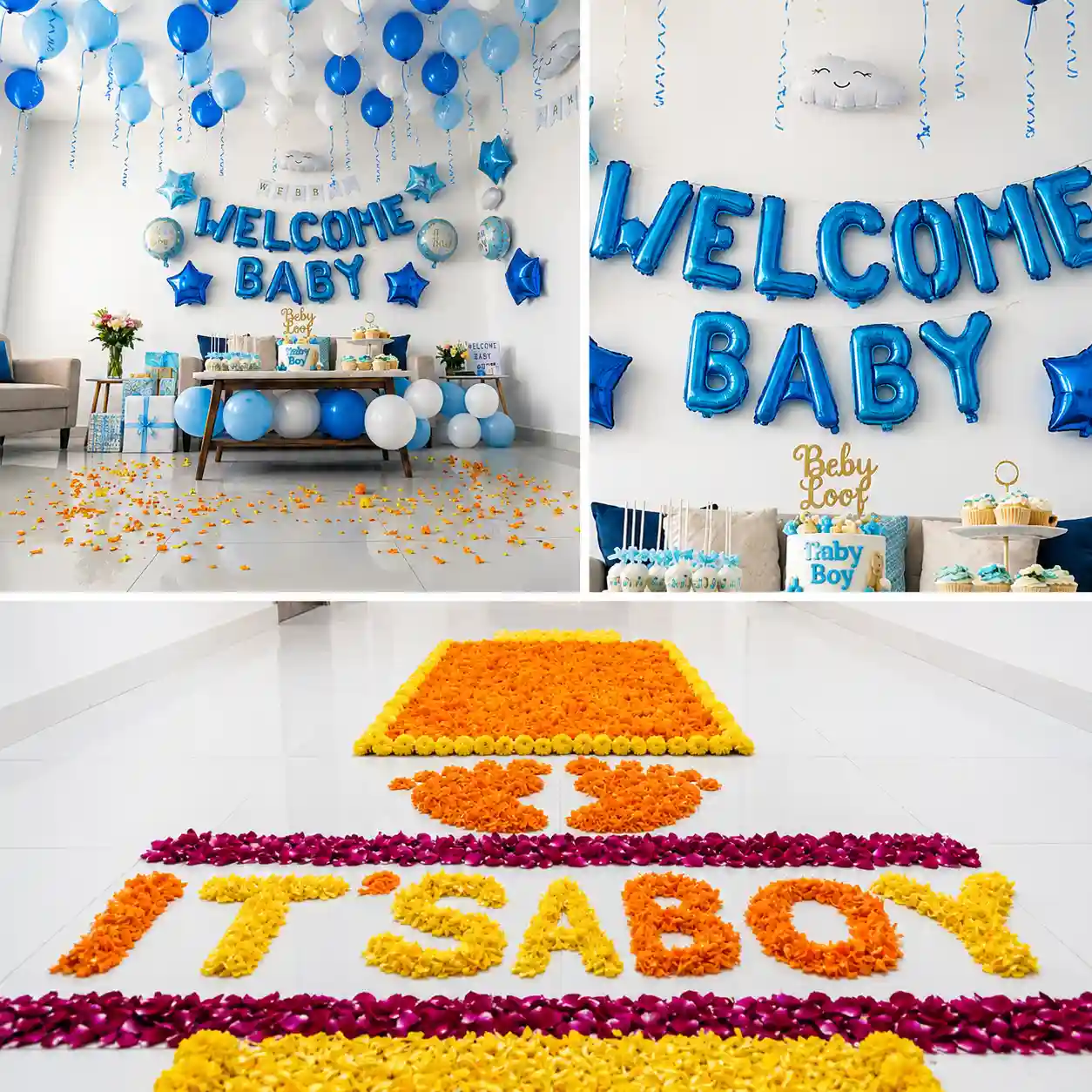 Balloon Decoration for Newborn Welcome