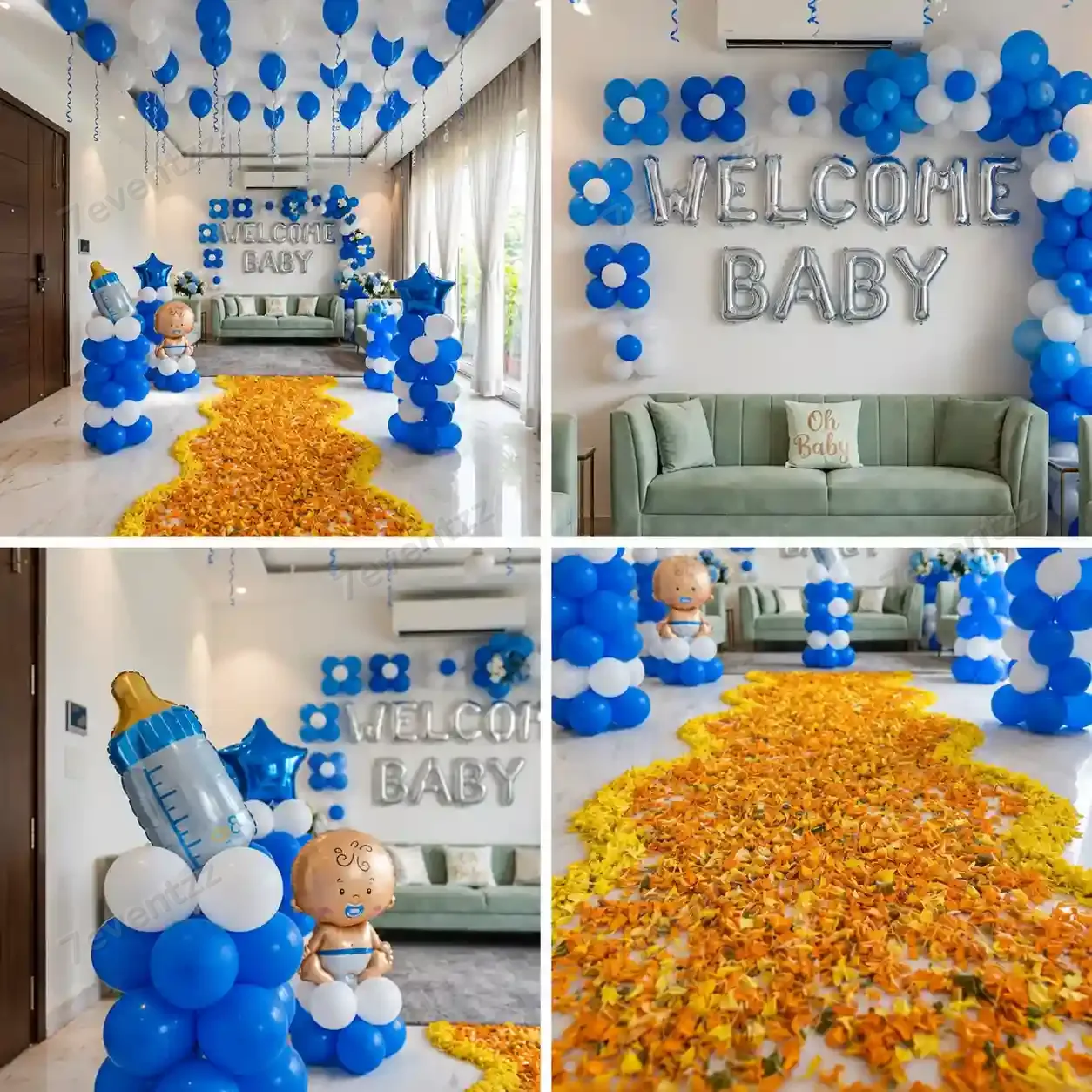Customized Baby Welcome Floral Decoration