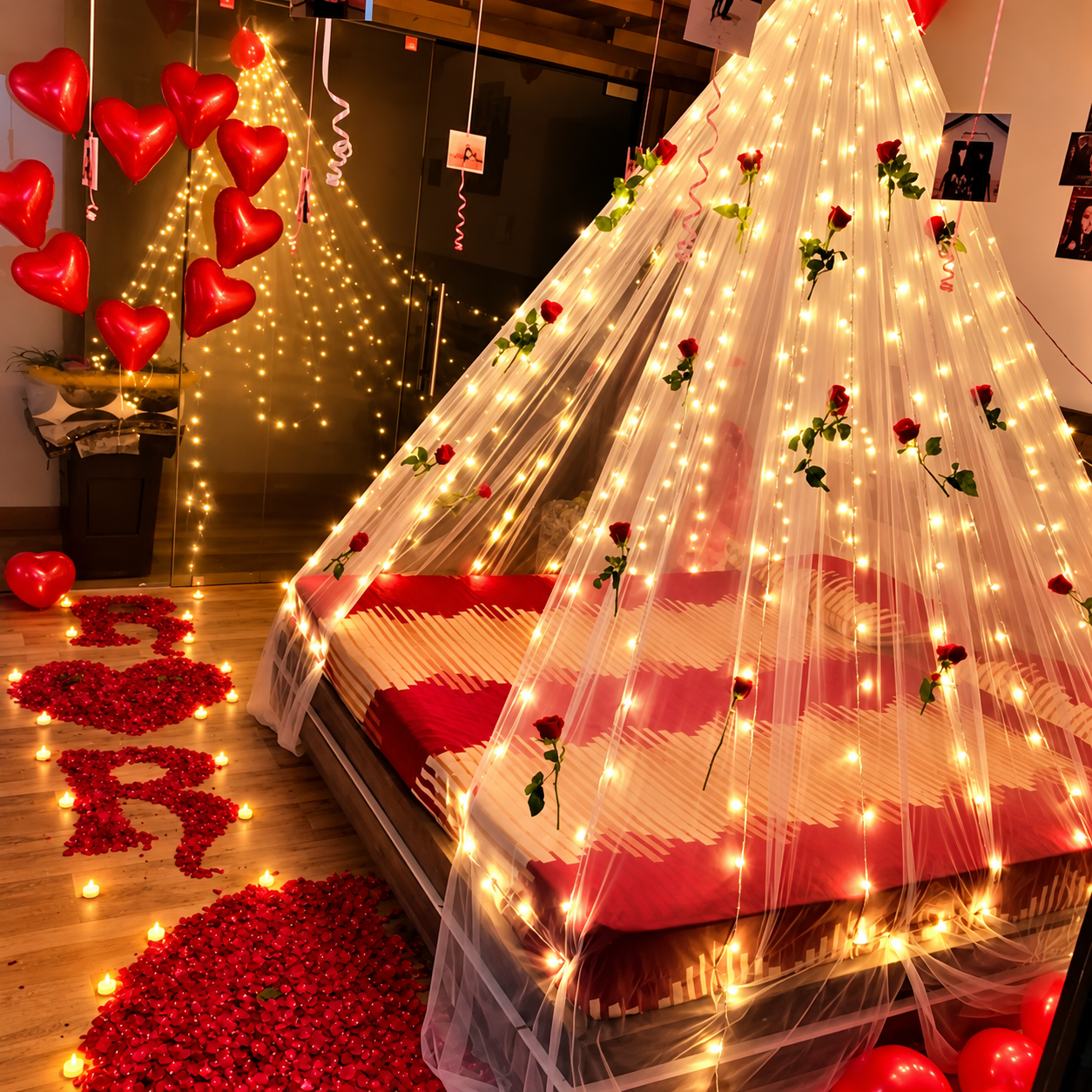 1st Night Room Decoration