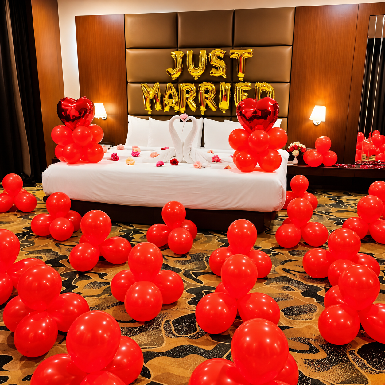 Wedding Bed Decoration