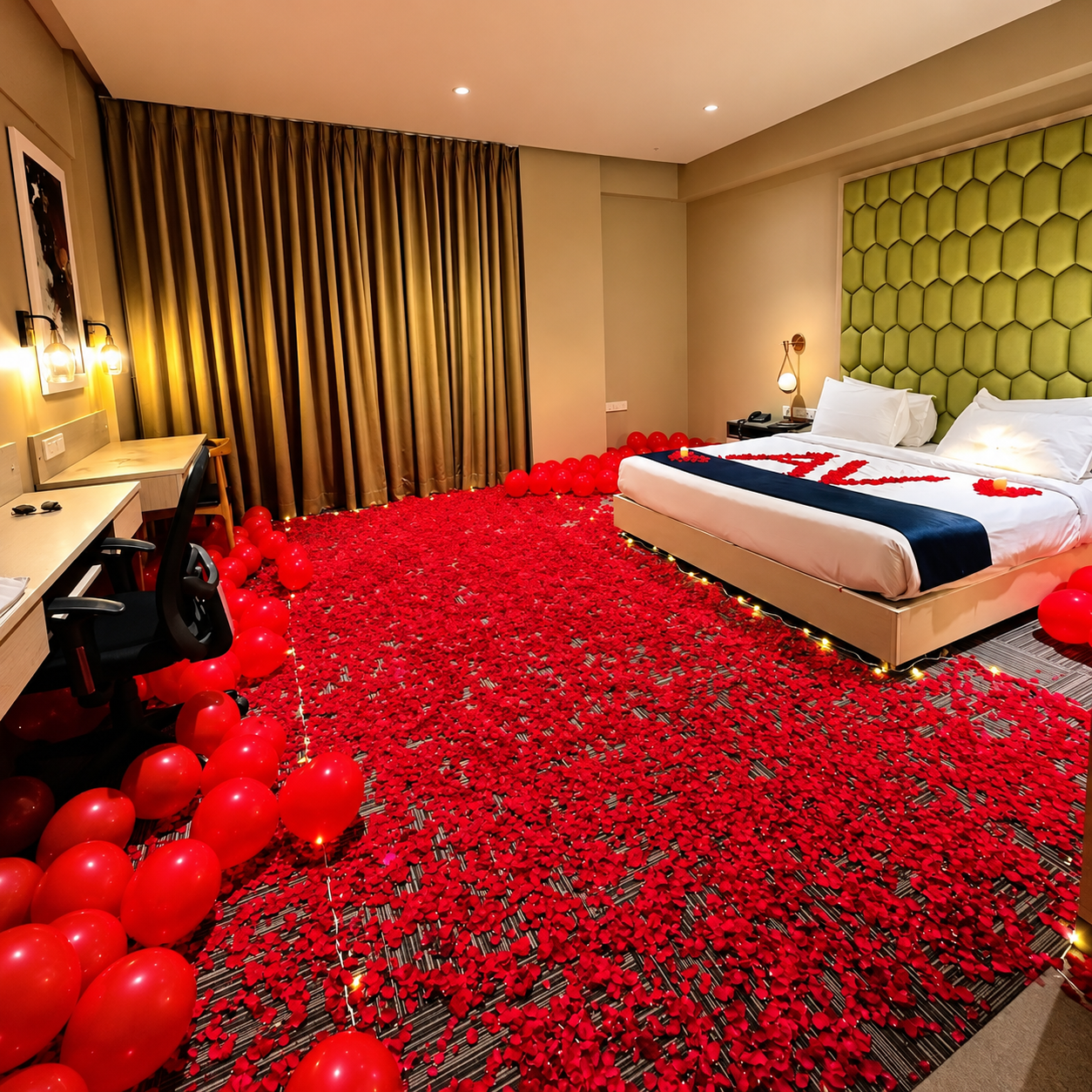 Flower Wedding Night