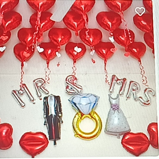 Romantic Room Canopy And Balloon Decoration