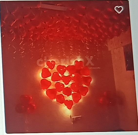 Heart Out of Hearts Balloon Decoration