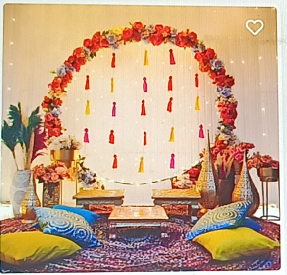 Red Luxe Bachelorette Setup