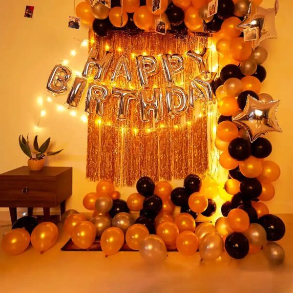 Pink and Silver Birthday Decoration - Image 4