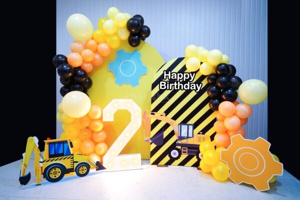 Construction Theme Balloon Wall Decor - Image 3