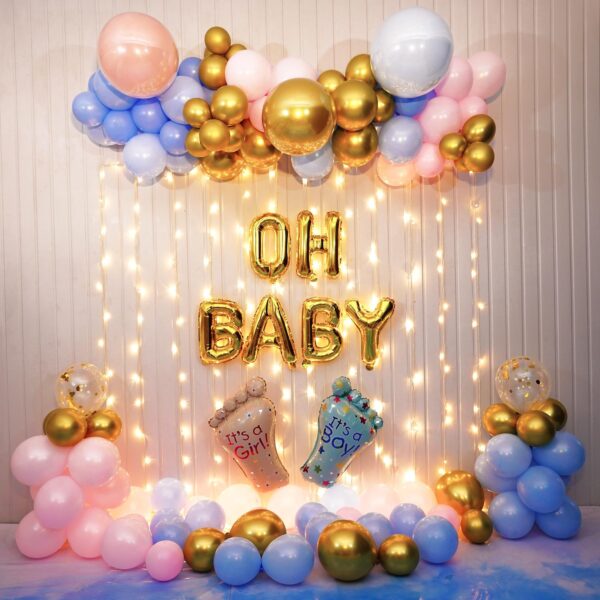 Pastel Paradise Baby Shower Ring Decor - Image 4