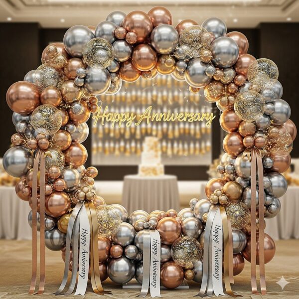 Glittering Anniversary Ring Decor - Image 7