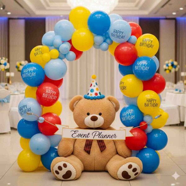 Cuddly Teddy Bear Birthday Decoration - Image 11