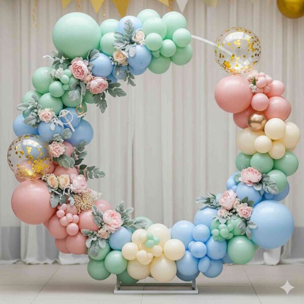 Pastel Paradise Baby Shower Ring Decor - Image 7