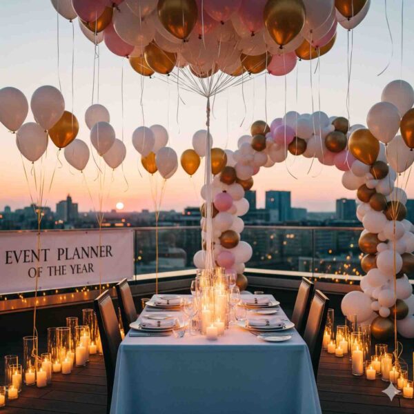 Private Rooftop Candlelight Dinner - Image 9