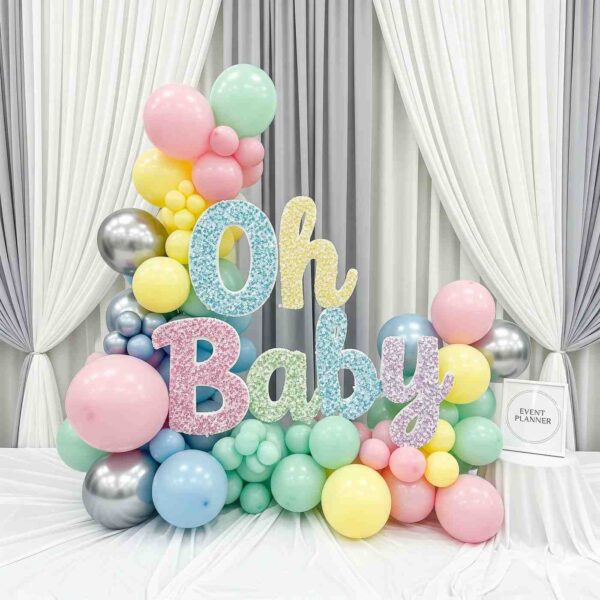 Oh Baby Pastel Themed Sequin Decor - Image 7