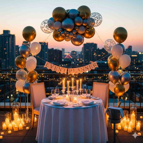 Private Rooftop Candlelight Dinner - Image 10