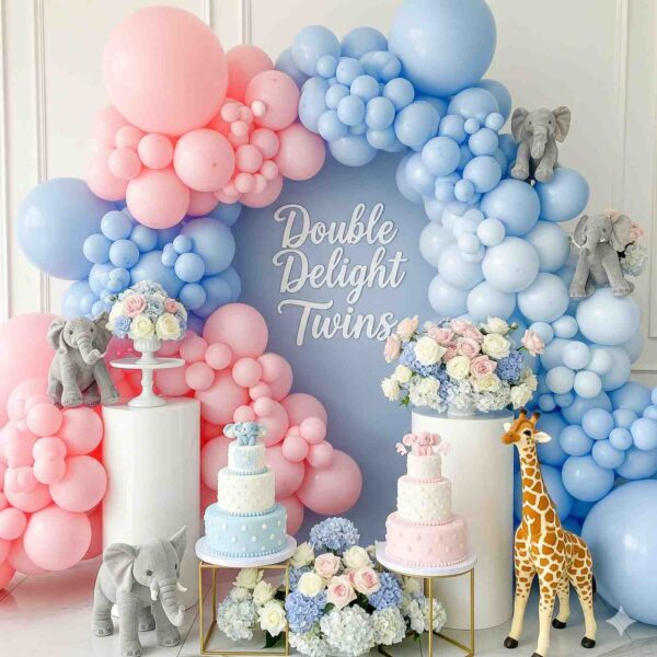 Double Delight Twins Baby Shower Decor - Image 9