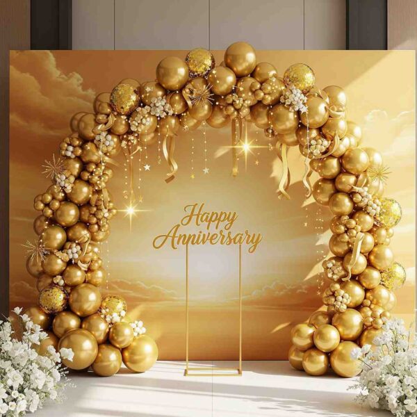 Golden Sky Anniversary Decor - Image 17