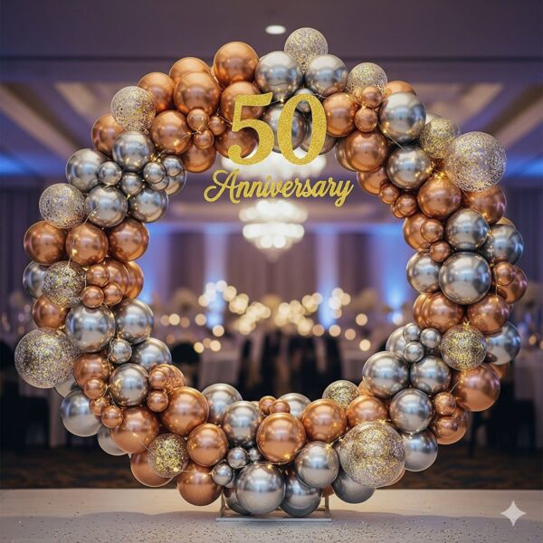 Glittering Anniversary Ring Decor - Image 12