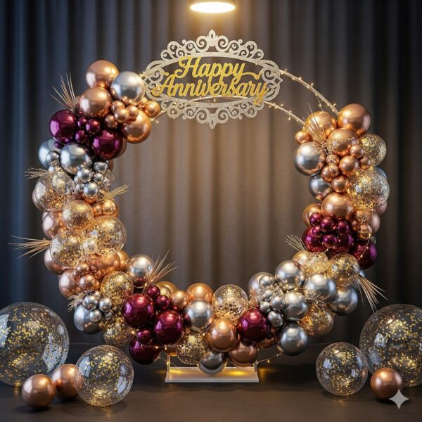 Glittering Anniversary Ring Decor - Image 13