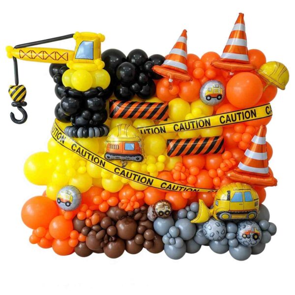 Construction Theme Balloon Wall Decor - Image 12