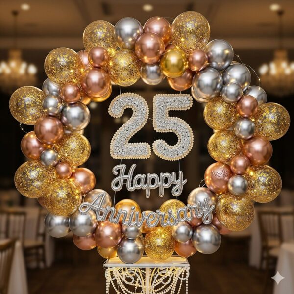 Glittering Anniversary Ring Decor - Image 14