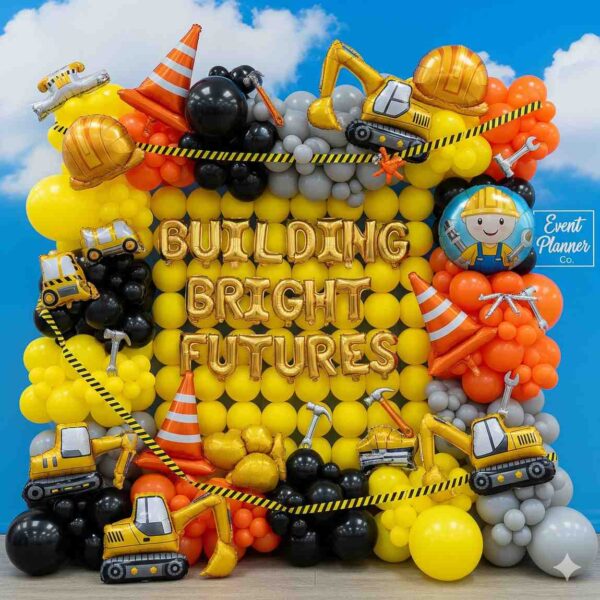 Construction Theme Balloon Wall Decor - Image 13