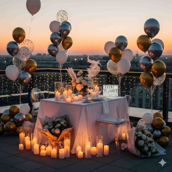 Private Rooftop Candlelight Dinner - Image 15