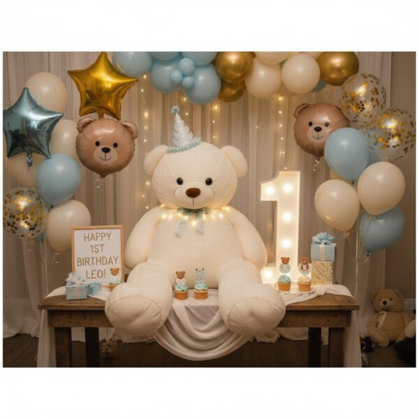 Cuddly Teddy Bear Birthday Decoration - Image 18