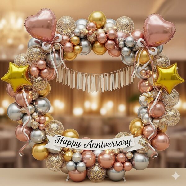 Glittering Anniversary Ring Decor - Image 16